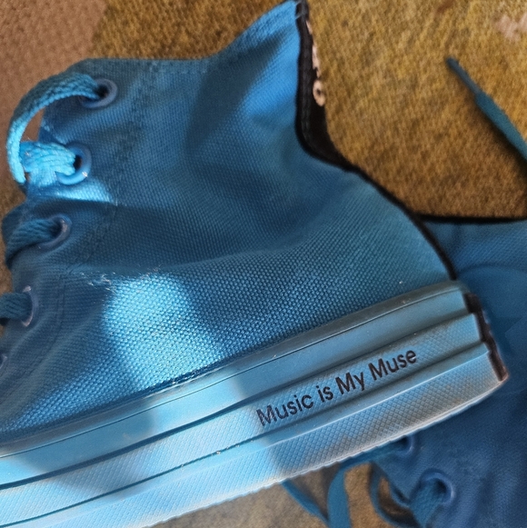 Converse & OPI Collab Hi Top Sneakers Size Womens 5 - Picture 6 of 6